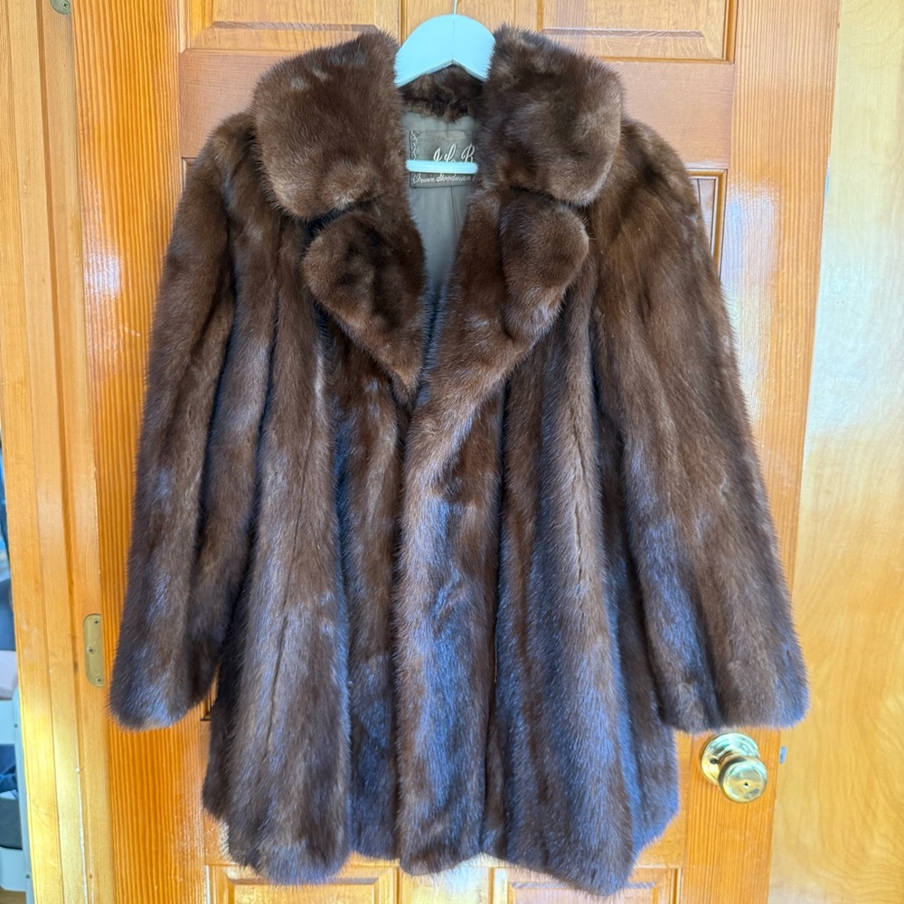 Elegant Fox Fur Coat